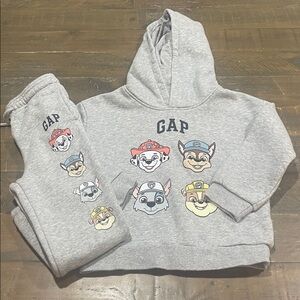 GAP Gray Paw Patrol Kids Hoodie and Sweatpants